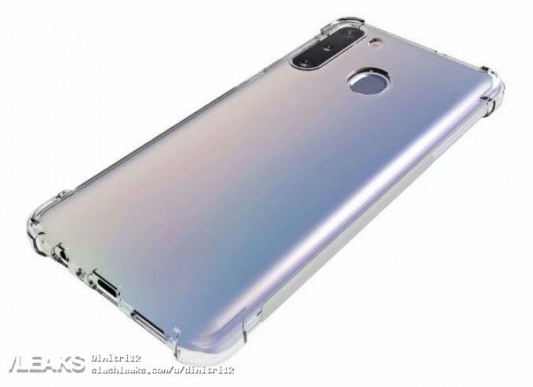 Samsung Galaxy A21 впервые позирует со всех сторон